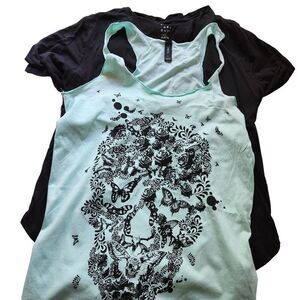 Lot of 2 Pullover Tops Nollie & a new day Size Large Casual Tank Top